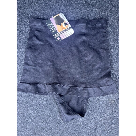 NWT FIT Figure Improving Technology Black Women Size Large Soft - Picture 1 of 3